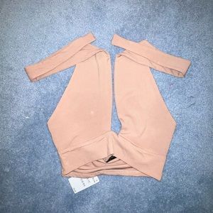 NAKED wardrobe tie back halter top